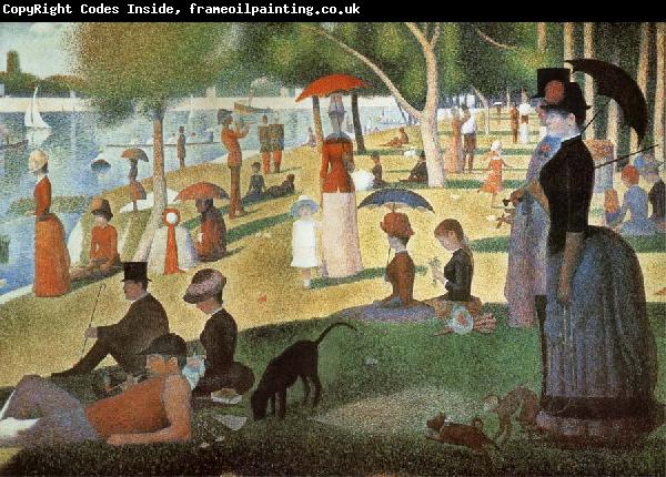 Georges Seurat The Grand Jatte of Sunday afternoon